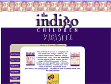 Tablet Screenshot of indigochild.com
